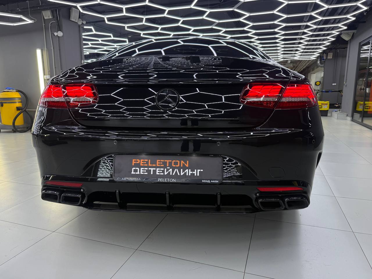 Бронирование лобового стекла Mercedes-AMG S63: защита на уровне автомобиля